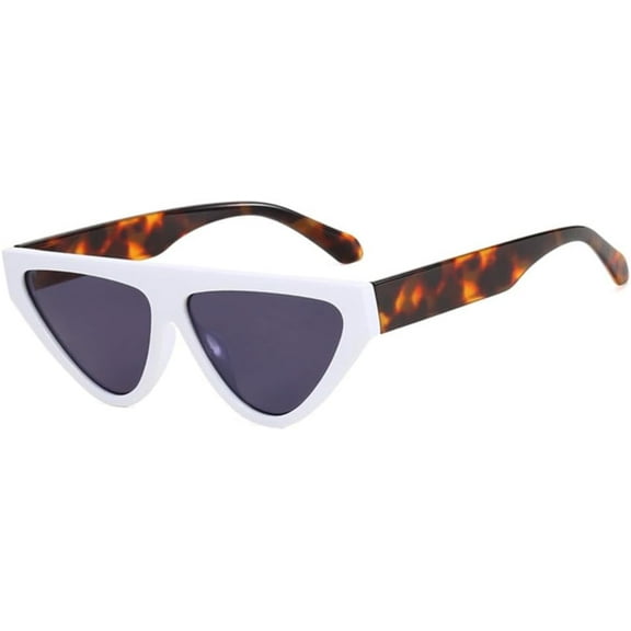 Vintage Triangle Cat Eye Sunglasses Female Male Retro Shades Sun Glasses Steampunk Eyewear UV400