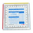 thumbnail image 3 of Map Protractor, Flight Ruler, Aviation Navigation Ruler, Calibration Accuracy, 3 of 9