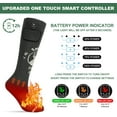 thumbnail image 3 of SNOW DEER Heated Socks Fast Charging,7.4V 3000mAh Electric Socks Foot Warmer,Hunting Outdoor Riding Camping Hiking Motorcycle Skiing Warm Winter Socks, 3 of 8