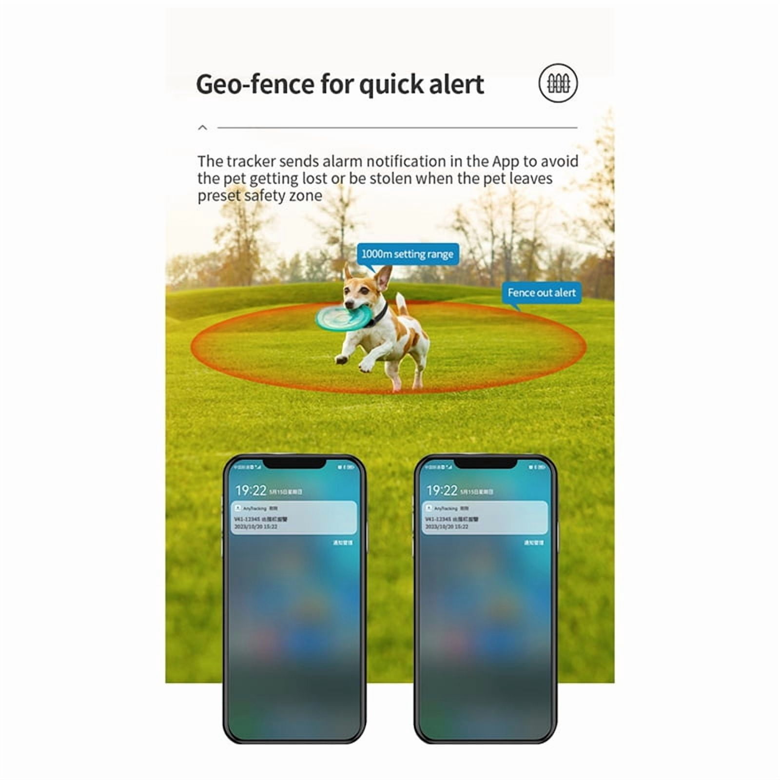 4G GPS Pet Tracker Voice Monitor Pet Dog Cats Gps Anti Loss Mini Tracker IP67 Waterproof GPS Locator Free APP,B,1 * 4G GPS Pet Tracker