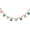 Multicolor,B, variant on Mikilon Christmas Decorations Christmas Pull Flag Decorations Lights Bunting Pull Flower Hanging Dress up for Christmas Tree Indoor Dress up with Lights Ornaments Set Multicolor