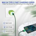 thumbnail image 6 of Charger Block,AILKIN 2PACK USB Wall Charger Block and 2PACK Android Type C Usb C Charging Cables 6ft 2.1A Dual Port USB Wall Charger Block Plug Phone Charger Android Fast Charger Block,Blue, 6 of 6