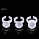 thumbnail image 1 of Anillos de Tatuaje Copas, 100 Piezas Desechables de Maquillaje Anillos de Tinta de Tatuaje Ceja Labio de Tatuaje Pigmentos Soporte Contenedor Taza (Grande/sin separación) Ecomeon no, 1 of 1