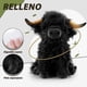 thumbnail image 3 of Peluche vaca Highland, peluche granja, peluche vaca para niños y niñas adultos (negro) Xishao Juguetes, 3 of 4