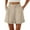 Beige, variant on NAFUU Shorts for Women Trendy Women's Summer Dressy Casual Elastic High Waisted Wide Leg Suit Shorts Comfy Elagant Work Trouser Shorts Sport Hiking Shorts