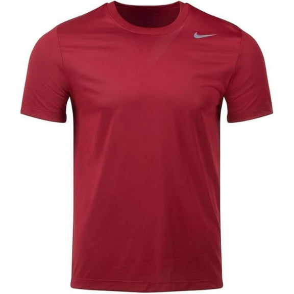Nike Mens Team Legend Short Sleeve Crew T-Shirt as1, Alpha, 4X_l, Regular, Regular, Crimson