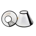 thumbnail image 1 of Nobility - Conos de Recuperación para Mascotas, Collar Protector Anti-Mordeduras de Plástico, Collar de Cono Ajustable para Mascotas para la Recuperación de Perros y Gatos de una Cirugía (M), 1 of 3