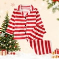 thumbnail image 1 of Cowsor 2 Piece Pajamas Set Kids Sleepwear Cartoon Printed Nightwear Cotton Long Sleeve Shirt Pants Sets, 1 of 3
