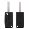 thumbnail image 1 of Mando a distancia para coche con 2 botones ID46 433 MHz con hoja sin cortar para Peugeot 207 307 308 407 807, 1 of 15