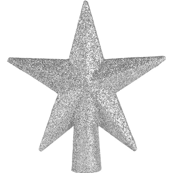 Glitter Gold Star Christmas Tree Topper | Christmas Tree Toppers | Christmas Star Tree Topper Tree