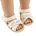 thumbnail image 4 of MEZZALL Baby Sandals For Girls Soft Sole Shoes Breathable Casual Walking Shoes Toddler Footwear Fashionable / 6-12 Months, 4 of 9