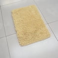 thumbnail image 3 of Alfombra de baño de chenilla esponjosa, alfombrilla antideslizante, cubierta de suelo para habitación, alfombra de , cojín Beige 60x120cm Zulema Cuarto de baño Ducha Alfombrillas de baño, 3 of 7