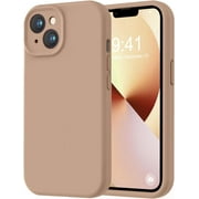 for iPhone 13 Case, Premium Silicone with [Camera Protection] [Soft Anti-Scratch Microfiber Lining] Shockproof Protective Phone Case for iPhone 13 Women Men Girls 6.1, Navy Blue