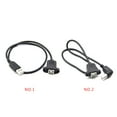 thumbnail image 3 of Wweixi Black Special USB B Extension Cable Male To USB Type B Panel Easy Connection Cable With Printer, 3 of 6