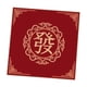 thumbnail image 1 of Tapete de mesa Mahjong, cubierta de mesa con reducción de ruido, 31,50 ''x 31,50'', cubierta antideslizante para mesa de juego Mahjong para juegos de rojo un, 1 of 8