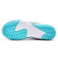 thumbnail image 4 of Zapatos bajos cómodos tacos de fútbol sin deslizamiento de bucle de gancho (30 tf) azul, 4 of 9