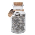 thumbnail image 1 of Juego de papel de carta de deseos con botella de vidrio en forma de píldoras de masaje en cápsula de 100 Uds para un regalo perfecto, 1 of 9