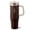 Brown, variant on Carote Insulated Stainless Steel Tumbler with Handle and Lid, Leakproof Double Wall Vacuum Travel Mug, Reusable Cup for Hot & Cold Drinks, Pink, 32oz