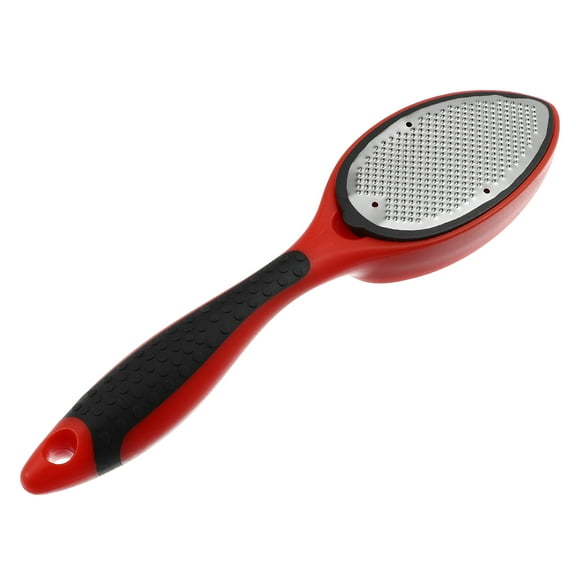 Unique Bargains Dual Sided Foot File Removes Dead Skin Pedicure Feet Care Tool Red