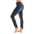 thumbnail image 2 of Just Love Denim Wash Ripped Jeggings for Women, 2 of 3