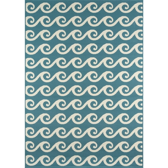 Momeni Rugs BAJA0BAJ14BLU2346