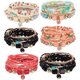 thumbnail image 1 of Xiao Hua Pulsera de cuentas apilables de estilo bohemio de 6 piezas, conjunto de pulsera elástica multicapa para mujer, joyería multicolor, 1 of 4