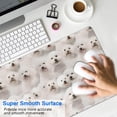 thumbnail image 4 of Long Mouse Pads for Desk,Shih Tzu Dog Desk Mats on Top Of Desks, Desk Mouse Pad Extra Large with 3mm Non-Slip Base and Stitched Edge for Gaming,Office,Work,Home 31.5"x11.8", 4 of 6