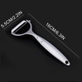 thumbnail image 3 of Stainless Steel Melon Peeling Knife Kitchen Gadget Vegetable Melon Fruit Slicing Fruit Peeler, 3 of 9