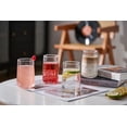 thumbnail image 3 of Better Homes & Gardens Square Hammered Glass Tumbler, Tall, 3 of 4