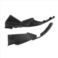thumbnail image 4 of 8Pcs Front Windshield Wiper Cowl Trim Water Deflector Plate Neck Trim Panel for Kicks 2016-2020,8 x Front wiper deflector,black, 4 of 5