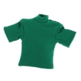thumbnail image 2 of Camiseta Masculina 1/12, Mini Ropa Suelta de Manga Corta, Trajes en Miniatura, Ropa de Muñeca Hecha a Mano para Figuras de 6", Modelo de Muñeca, Acces verde, 2 of 8