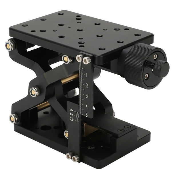 Oubit Linear Sliding Table,Z‑Axes Linear Stage Manual Axes Linear Stage Fine Tuning Linear Stage Sturdy Construction