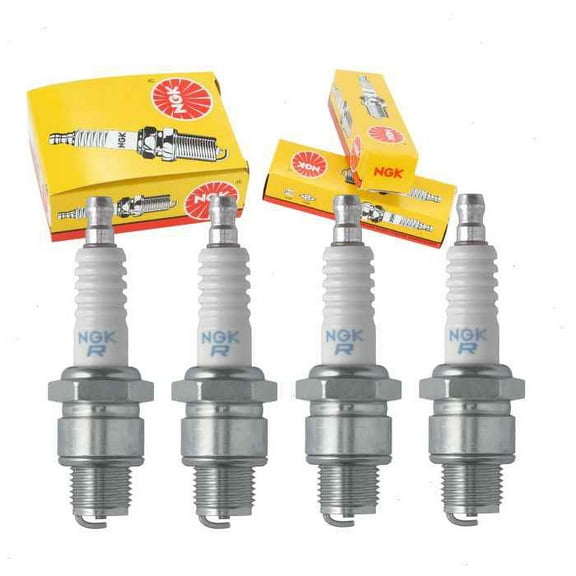 4 pc NGK 3322 Standard Spark Plugs for 065-01403-10 09482-00358 12366-6771-6 160769-78010 4017 90793-20130 92070-2070 98076-54716 98076-54746 999-06910-P9-001 RL19 TY6126 W14FR-U W9AO WR10A WR10AC