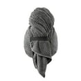 thumbnail image 2 of BGZLEU Large Microfiber Hair Towels for Women, Super Absorbent & Quick Dry Hair Towel Wrap for Curly Hair Long & Short Hair- Anti-Frizz Hair Turbans for Wet Hair(Gray), 2 of 9