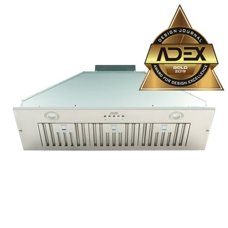 KOBE INX2936SQBF-500-1 Brillia 36" Insert Range Hood