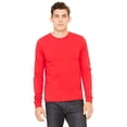 thumbnail image 1 of Bella + Canvas T-Shirt Unisexe à Manches Longues - Rouge - 2TG, 1 of 3
