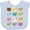 Blue, variant on Inktastic Funny Cat Lover Kitty Kitten Boys or Girls Baby Bib