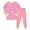 A163-Hot Pink, variant on Hessimy Toddler Boys Girls Spring Summer Graphic Print 2Pcs Crewneck Long Sleeve Sweatshirt Joggers Pants Sweatsuit, Graphic Print Jogger(Black,8-9 Years)
