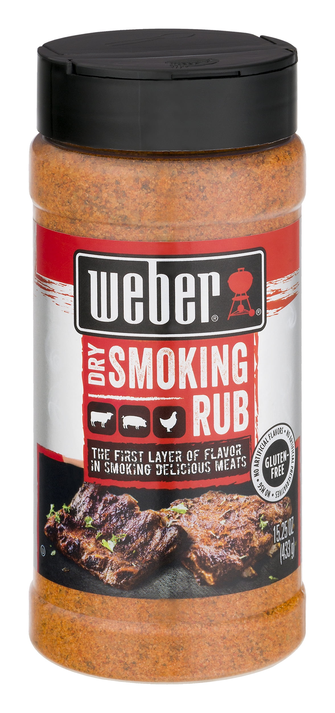 Weber Dry Smoking Rub, 15.25 oz