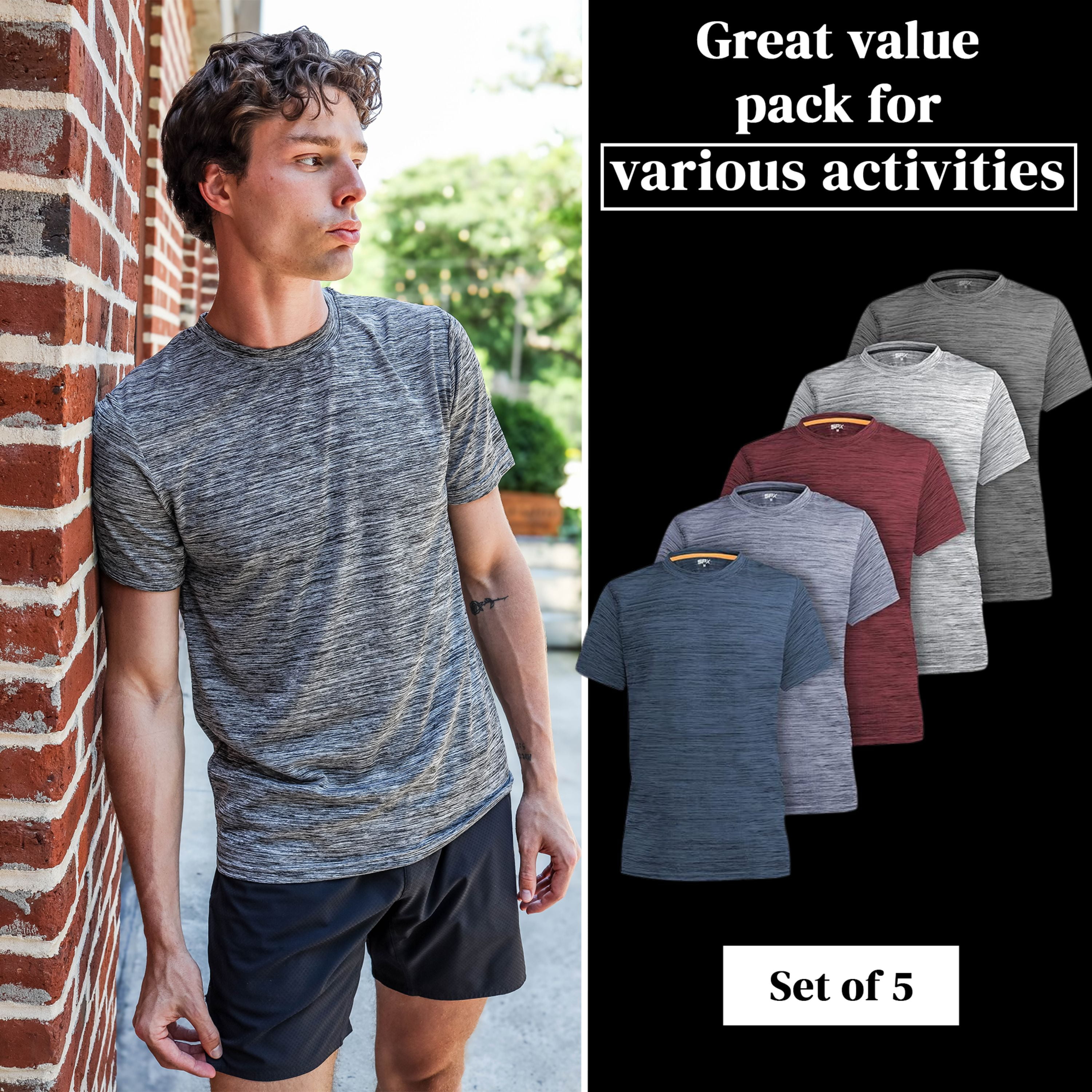 Amazon.com: Real Essentials Athletic V Neck Tshirt Shirts T