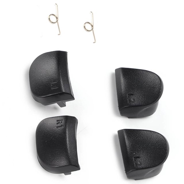 QIILU Game Accessy Hot Game Over Handle L12 R12 Button Replacement Keycap Portable Small Durable Repair Parts For PS5 Game Player