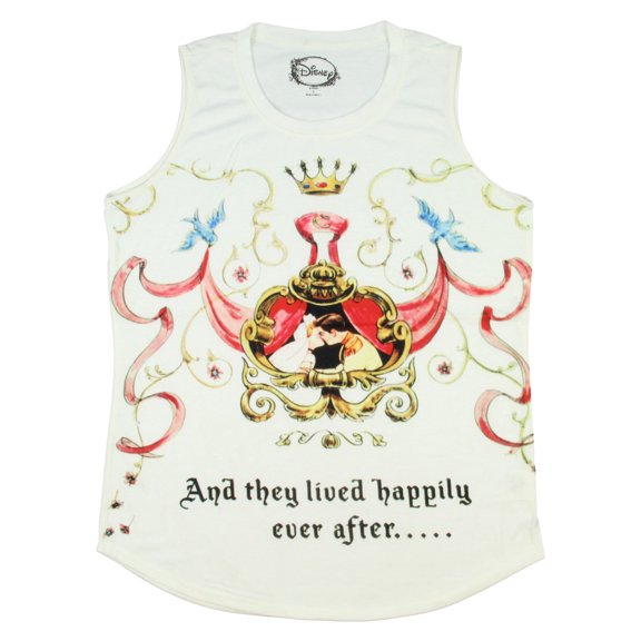 Disney Junior's Cinderella Happily Ever After Sublimated Muscle Tank Top