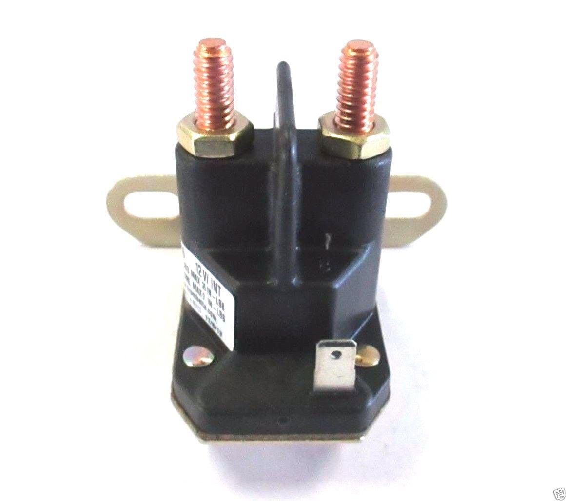 Universal Lawn Mower Single Pole Starter Solenoid