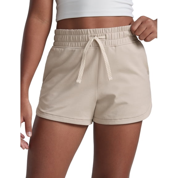 CRZ YOGA Girls Cloud Jersey Casual Sweat Shorts Lounge Athletic Tennis Soccer Pockets Drawstring Kids Teen