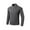 Dark Gray, variant on Xzbqbs Sweatshirs for Men Casual Quarter Zip Long Sleeve Lightweight Breathable Pullover Stretch Running Workout Fitness Shirts