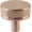 Satin Copper / Satin Copper Stem, variant on Emtek 86655.CCKUS19.KNKUS19 1.25 in. Conical Stem Knurled Select Cabinet Knob - Flat Black