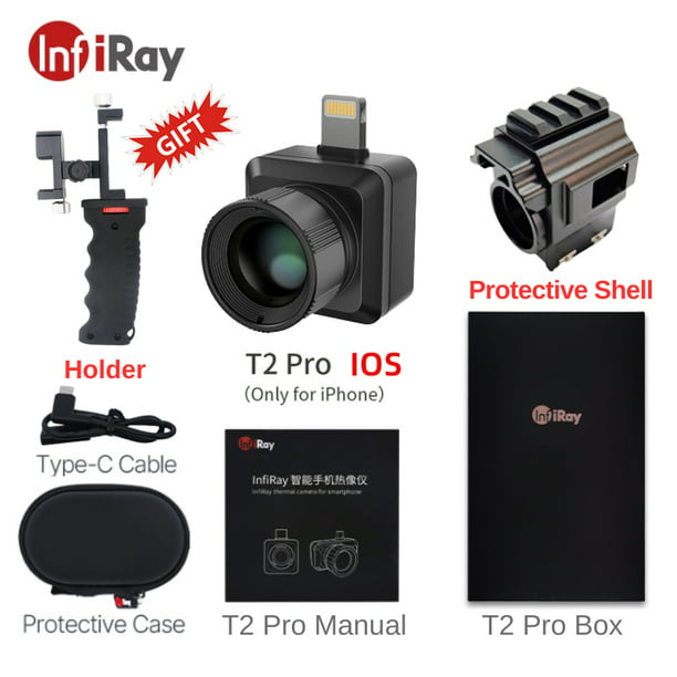 Infiray Infrared Thermal Imager T2 PRO Monocular Thermal Camera Night ...