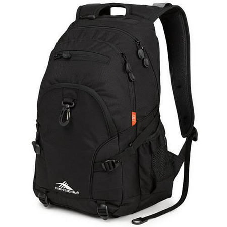 High Sierra Loop Backpack - Black Outdoor Backpacks - Walmart.com