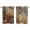 Peru, variant on Brown Gray Kitchen Curtains 84 Inch Length, Rustic Abstract Gradient Mottled Texture Grommet Top Bedroom Living Room Curtains, Light Filtering Cafe Curtain Drapes 2 Panels Set 104''x84''