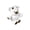 White, variant on Cow Stuffed Animals Plush toys - Soft and fluffy plush animals, perfect for home décor,11.81 in.